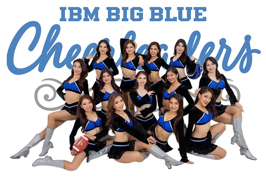 IBM BIG BLUE Cheerleaders