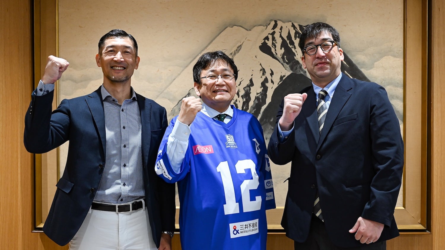 千葉市長を表敬訪問しました